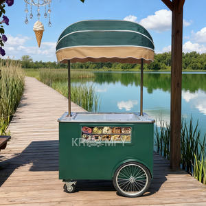 Camion de nourriture de rue, chariot de vente ambulante, petit chariot à hot-dogs, glaces et café, France, à vendre au Royaume-Uni, 2025 - Product Image 1