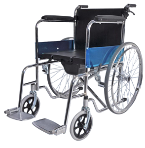 Silla <span class=keywords><strong>de</strong></span> <span class=keywords><strong>Ruedas</strong></span> Manual <span class=keywords><strong>de</strong></span> Bajo Precio para Personas Mayores - Marco Metálico Ligero, Certificación CE, Modelo Estándar Básico - Product Image 1