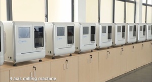 USA CADCAM 4 assi fresatrice a umido per la lavorazione di materiali ceramici premillati in titanio - Product Image 2