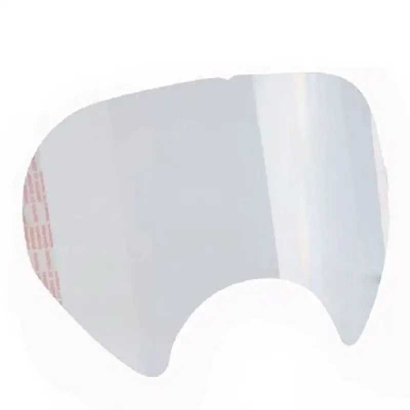 Película de máscara gruesa de 0,1mm al por mayor 6800 película protectora de aerosol de máscara película protectora de ventana cubierta completa protección de casco, a prueba de polvo