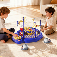 Jeu de table de lancer de balles de cirque pour enfants, jeu de société familial pour la coordination œil-main, cadeau d'anniversaire pour garçons et filles