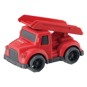 QS Hot Selling Kids Free Wheel Function Car Multi Style Recyclable Bioplastic Fire Truck Sliding Vehicle Toys For Children Gift