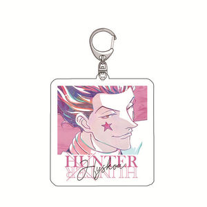 Porte-clés Anime HUNTER X HUNTER Killua Irumi <span class=keywords><strong>Hisoka</strong></span>, figurine en acrylique mignonne, pendentif porte-clés, porte-clés, modèle de collection, jouet <span class=keywords><strong>cosplay</strong></span>, cadeau - Product Image 4