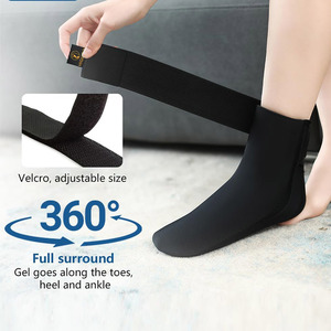 Pak es Gel dapat dipakai ulang fleksibel, untuk cedera kaki pergelangan kaki Tendonitis perawatan fastiitis Plantar Fasciitis paket panas & dingin - Product Image 2