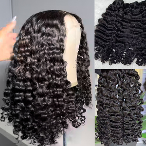 Extensiones de Cabello Rizado Indio Camboyano 100% Virgen de Vietnam, Cabello Rizado Doble Trama con Estilo Rizado - Product Image 1