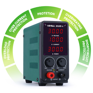 Alimentation CC réglable YIHUA 30V 60V 10A 5A, source d'alimentation de laboratoire numérique à affichage LED, alimentation stabilisée, interrupteur W262 - Product Image 5