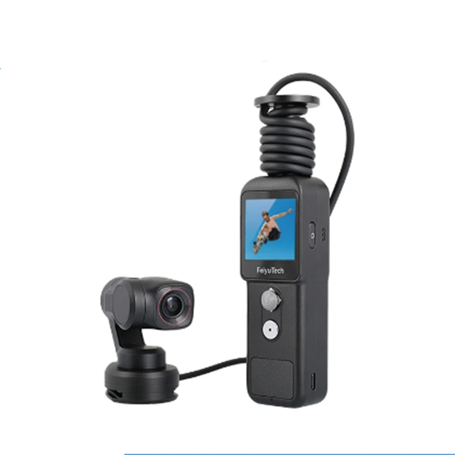 FeiyuTech Feiyu Pocket 2S Split Design Magnetic Base Ultra HD 4K View 3-Axis Camera Gimbal for Video Recording