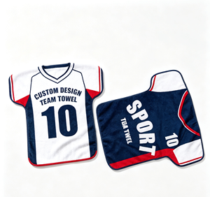 Serviette de sport en microfibre personnalisée style maillot pour supporters, idéale pour les événements sportifs, les clubs et les cadeaux promotionnels - Product Image 2