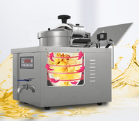 MIJIAGAO 22L Friteuse à pression électrique Dernière version Chine Usine Table Top Friteuse à poulets 220V Tension Nouvelle vente d'usine