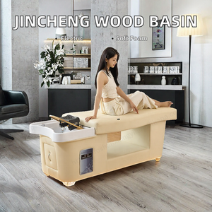 Table de massage électrique en bois JINCHENG pour salon de beauté et spa - Mobilier commercial avec système de circulation d'eau - Product Image 2