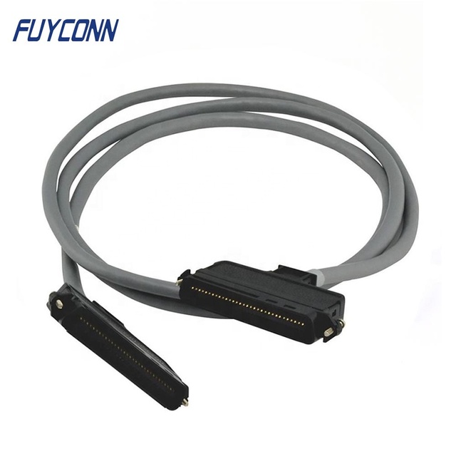 Cat3 25pr 32pr Telco PBX Cable With 50P 64P Champ Connector, 50 64 Pin Male/Female to Female/Male RJ21 Cable Connector