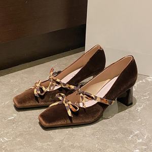 Tacones de Plataforma Color Piel para Mujer, Cómodos, con Suela Suave, Estilo Sexy y Elegante, Tacón de Aguja Alto, Punta Abierta, para Verano - Product Image 2