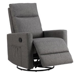 Gran oferta, sofá <span class=keywords><strong>reclinable</strong></span> de tela de línea gris <span class=keywords><strong>barato</strong></span>, sofá de zona de juego, silla, pequeño espacio, asiento de cine en casa, sofá de juego de masaje para adultos - Product Image 4