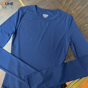 Combinaison moulante pour femme SUHE, manches longues, col rond, fermeture à boutons, tissu extensible doux, sans couture, shapewear, couche de base pour le modelage du corps - Product Image 6