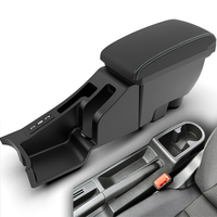 Boîte de console centrale automobile de haute capacité, accoudoir de voiture personnalisé