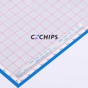 FFC-0.5-10-100-A-3-4 FFC Cable (Flexible Flat Cable) P=0.5mm Connector 10P 0.5mm 0.3mm Non-Inverting - Product Image 1