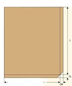 Feuille de papier pour pousser et tirer la machine