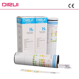 Dirui แถบตรวจปัสสาวะสำหรับโรงพยาบาลได้รับการรับรอง ISO13485 8พารามิเตอร์, แผ่นทดสอบปัสสาวะ - Product Image 4