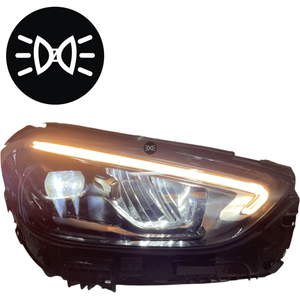 ไฟหน้า LED ซ้าย สำหรับ Mercedes C-Class C300 C43 C63 AMG W206 ปี 2021-2024 ของแท้ยุโรป มือสอง รหัสอะไหล่ A2069064703 - Product Image 4