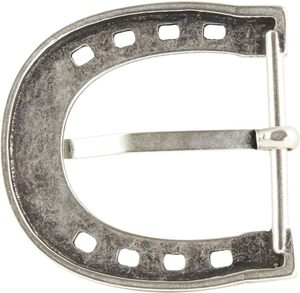Fibbia per Cintura a Ferro di Cavallo in Lega DAILUNIAO 4.0 cm |   Fibbia Intercambiabile per Accessori Equestri 40mm Modello Solido 9172 9210 - Product Image 3