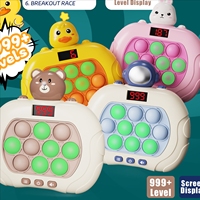 Konsol game terlaris diskon 999, 10 lubang lampu tunggal layar LCD, 6 mode, ruang Tekan dan Mainkan grosir mainan