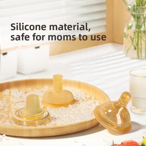 Biberón <span class=keywords><strong>para</strong></span> bebés, imitación de leche materna, con asa <span class=keywords><strong>para</strong></span> recién nacidos, tipo arco, pajita de silicona, <span class=keywords><strong>para</strong></span> beber <span class=keywords><strong>agua</strong></span>, sin logotipo - Product Image 4