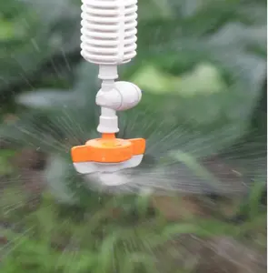 China supplier good quality 360 Degree Spraying Misting Sprinkler Nozzle Spin net Sprinkler Spray Cooling System