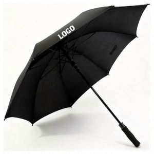 Paraguas de Golf Semiautomáticos Rectos Resistentes al Viento con Logotipo Impreso, Venta al Por Mayor a Precio Económico - Product Image 1