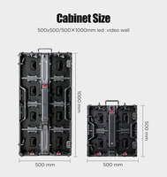 Écran LED grand format UHLED, écran LED P2.6 P2.9 P3.91, panneau mural vidéo LED pour la publicité, écran mural LED intérieur pour les événements