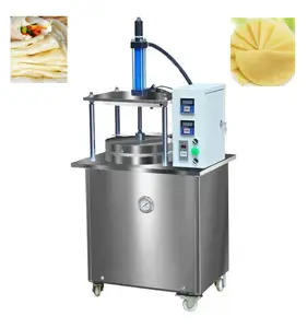 Máy Làm Đồ Ăn Nhẹ Trung Quốc Thương Mại Tự Động Máy Ép Bánh Mì Pita Tortilla/Lebanon