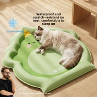 Nouveau Tapis Rafraîchissant pour Chat – Nid de Sommeil Respirant en Gel de Sécurité pour l'Été – Idéal pour l'Intérieur et l'Extérieur