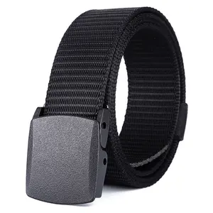 Custom Logo Plastic Buckle tactical belt for Outdoor Camping survival