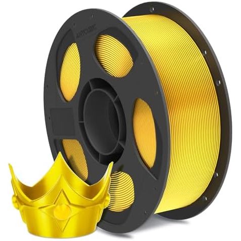 1 kg de soie dorée brillante