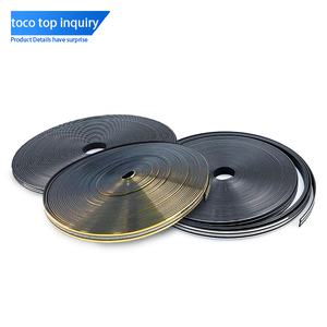 Decorative Abs Plastic Pvc Wpc Cavo Rigido Laminato per Armadietto da Cucina Solido Bordo Bordo Nastri T modanatura compensato - Product Image 1