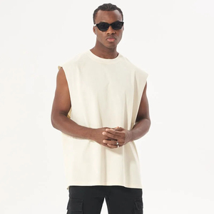 เสื้อกล้ามเพาะกายกล้ามเนื้อไซส์พิเศษเสื้อกล้ามโพลีเอสเตอร์ผ้าฝ้ายโพลีเอสเตอร์ระบายอากาศได้ดีพิมพ์ลายสำหรับออกกำลังกาย - Product Image 5