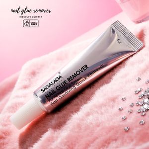 SAGALAGA Mini 10g Tube Dissolvant de Colle pour Faux Ongles en Gel Souple Dissolvant de Colle pour Ongles à Presser Logo Personnalisé - Product Image 3