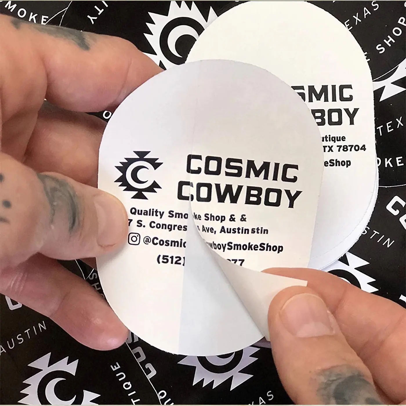 Folha de adesivos personalizados para vinil e logotipo aduaneiro, folha de adesivos holográficos para impressão UV vsco de desenho animado em PVC, à prova d'água