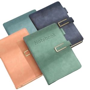 Custom Paper Notebooks Hardcover Pu Leather With <b>Locks</b> A5 School Notebooks for Students - Product Image 5