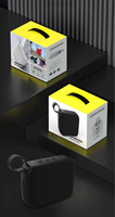 Haut-parleur portable sans fil K22 5W RGB étanche à la poussière avec microphone intégré et basses profondes pour communication Bluetooth