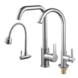 Grifo de Baño Crane Crown, Caño de 20 mm, Cromado, Apertura Rápida, Accesorio de Grifo de Agua Fría Individual - Product Image 5