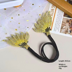 Shake Tone Peacock Screen - Pinza para el pelo con diseño de cola de pez y efecto de bola giratoria para la parte trasera de la cabeza, exquisita y fácil de usar, Modelo 42 - Product Image 3
