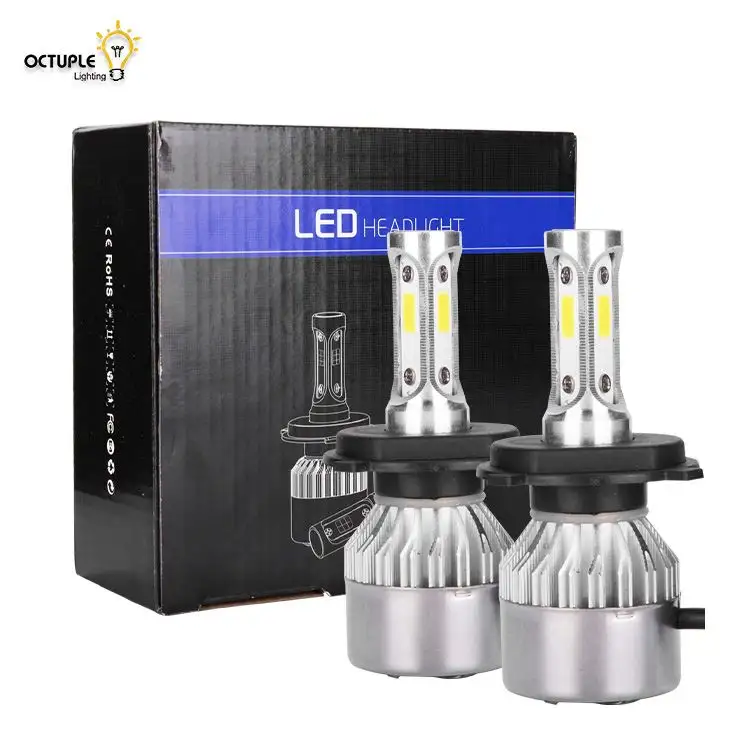 Beste Kwaliteit Hot Selling 8000 Lumen Led Vervanging Koplampen H4 Auto Led Lamp Automotive
