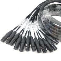 Câble AUDIO XLR Snake Câble de signal audio XLR multicanal en PVC pour la transmission d'éclairage de scène