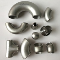 Soudure bout à bout en acier inoxydable 45 degrés raccord de tuyau Sch 30 coude raccords Inox Ss