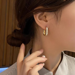 Square Geometric Ear <b>Cuff</b> for Women Fashion Ear Jewelry Daily Wear - Product Image 6