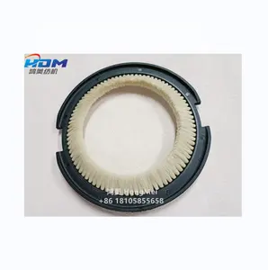 Good quality Loom spare parts Weft feeder Wool Brush Diameter 186mm for Weft Accumulator