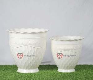 Pot en maille - Vente en gros de pots en plastique pour plantes succulentes, pots à fleurs en plastique, pots à fleurs décoratifs d'extérieur, support de pot à fleurs - Product Image 4