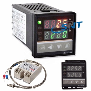 Controlador de Temperatura Digital REX-C100 REX-C400 REX-C700 de RKC Japón, de 0 a 400 Grados + Sensor K + 25A - Product Image 3