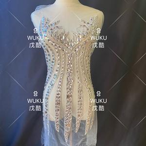 La mano del pezzo superiore rende la toppa decorativa di <span class=keywords><strong>grandi</strong></span> dimensioni con bling bling - Product Image 3