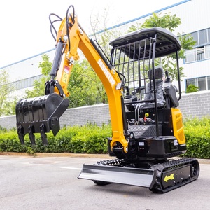 รถขุดขนาดเล็ก CE EPA รุ่น HT18C น้ำหนัก 1.8 ตัน เครื่องยนต์ไฮดรอลิกสำหรับงานเกษตร พร้อมหลังคาและบุ้งกี๋ - Product Image 4